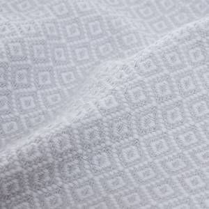 Wolldecke Mondego Grau - Textil - 140 x 1 x 200 cm