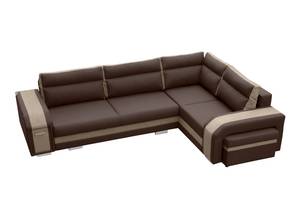 Ecksofa ASSA Beige - Ecke davorstehend rechts