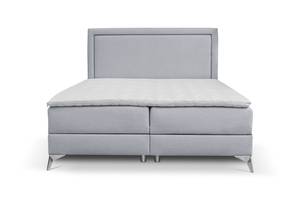 Boxspringbett Joy Hellgrau - Breite: 120 cm