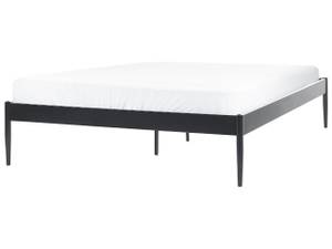 Lit double VAURS Noir - Largeur : 147 cm