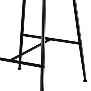 Tabouret de bar Groom (Lot de 2) Noir