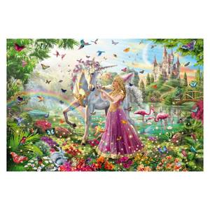 Puzzle Die Fee im Zauberwald 200 Teile Papier - 20 x 4 x 28 cm