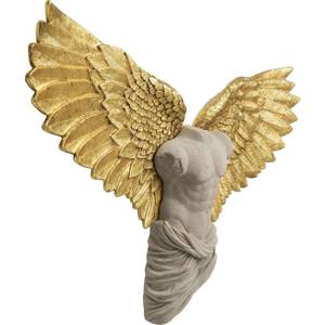 Wandobjekt Guardian Angel Gold - Kunststoff - 124 x 71 x 18 cm