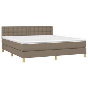 Boxspringbett 3017288-28 Taupe - Breite: 160 cm