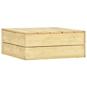 Garten-Sofagarnitur Braun - Massivholz - Holzart/Dekor - 75 x 31 x 75 cm