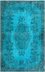 Teppich Ultra Vintage DCCCXLV Blau - Textil - 175 x 1 x 282 cm