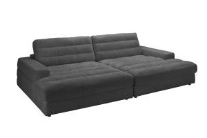 Big Sofa LANA Stoff Schwarz