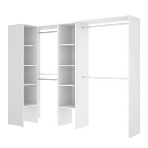 Armoire Dmagrin Blanc - Bois manufacturé - 228 x 187 x 80 cm