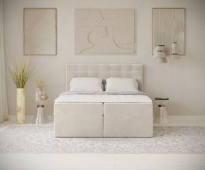 Boxspringbett Sansa Beige - Breite: 160 cm