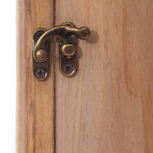 Schlüsselkasten, Holz, 26 x 38 cm Braun - Massivholz - 9 x 38 x 27 cm
