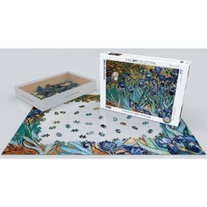 Puzzle Irises Papier - 26 x 6 x 36 cm