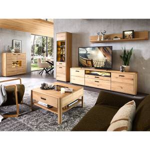 Wohnzimmer Morena 45 (5-teilig) Braun - Massivholz - Holzart/Dekor - 440 x 205 x 45 cm