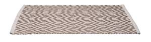 Badematte ALTAI, recycelter Polyester Beige - Textil - 50 x 1 x 80 cm