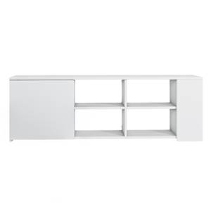 Meuble Tv Rome blanc Blanc - Bois manufacturé - 150 x 45 x 35 cm