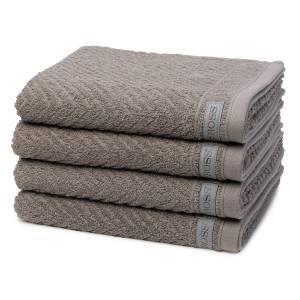 Smart Handtuch-Set (4er-Set) Grau