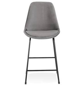 Tabouret De Bar BULLY Noir - Gris