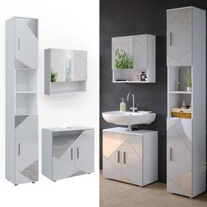 Mobilier de salle de bains Irma Blanc