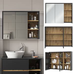 Bad Spiegelschrank Viola 40153 Eiche Sand Dekor