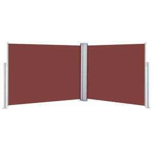 Auvent latéral 3000267-2 Marron - Textile - 1000 x 140 x 1 cm