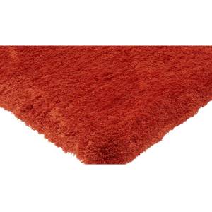 Tapis shaggy tufté TITO Orange - 80 x 160 cm