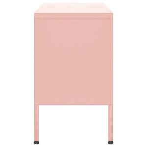 TV-Schrank D961 Pink - Metall - 35 x 50 x 105 cm