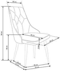 Stuhl K365 Grau