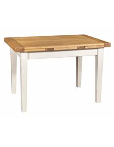 Table de Cuisine Country style Marron - Blanc