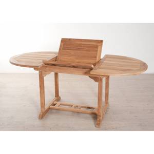 Teak Garten Tacle 4/6 Personen Braun - Massivholz - Holzart/Dekor - 90 x 75 x 120 cm