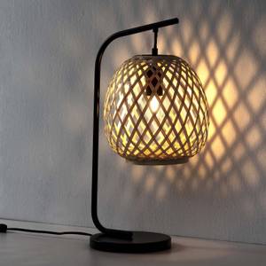 Lampe à poser Reiko en Bamboo Beige - Bambou - 51 x 51 x 51 cm