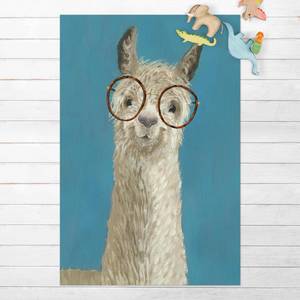 Lama mit Brille I 60 x 90 cm