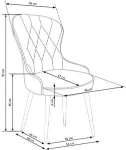 Chaise K366 Beige