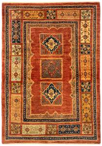 Tapis Kashkuli XV Marron - Textile - 109 x 1 x 157 cm