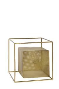 Dekorative Tischleuchte Morris Gold - Metall - 22 x 22 x 22 cm