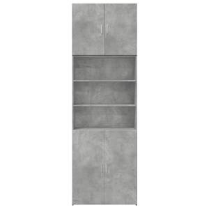 Highboard DE6773 Grau - Holzwerkstoff - 43 x 249 x 80 cm