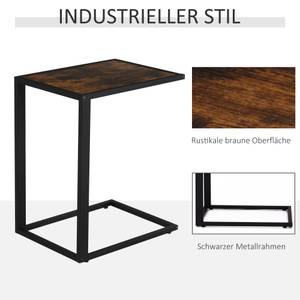 Beistelltisch Couchtisch 833-194BN Braun - Holzwerkstoff - 36 x 68 x 56 cm