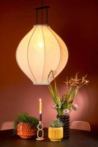 Pot de fleurs Boaz Orange - Céramique - 22 x 19 x 22 cm