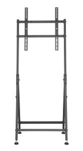 TV-Ständer LUMFS13-44FF Schwarz - Metall - 51 x 128 x 37 cm