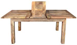 Ausziehtisch Hina 140/180 Braun - Massivholz - Holzart/Dekor - 180 x 76 x 90 cm