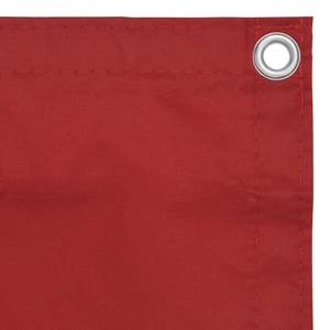 Écran de balcon 3016497-4 Rouge - Profondeur : 120 cm