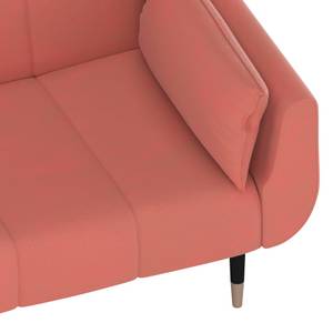 Schlafsofa 3008256-2 Pink - Metall - Textil - 220 x 69 x 84 cm