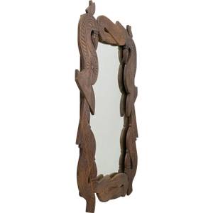 Miroir Bracket Marron - Bois massif - 110 x 172 x 6 cm