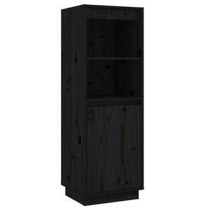 Highboard DE9243 Schwarz - Massivholz - 34 x 110 x 37 cm