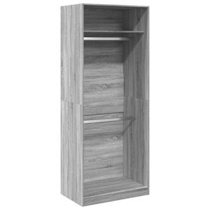 Kleiderschrank 298537-6 Hellgrau - Breite: 80 cm