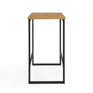 Bartisch LOTTE Schwarz - Holzwerkstoff - Metall - 80 x 95 x 80 cm