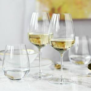 Krosno Duet Weißweingläser Glas - 9 x 24 x 9 cm
