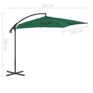 Parasol en porte-à-faux 3005147 Vert