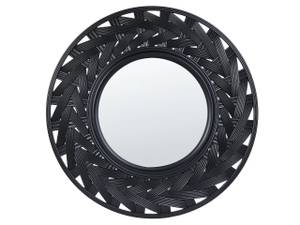 Miroir décoratif TIERGA Noir - Matière plastique - 60 x 60 x 6 cm