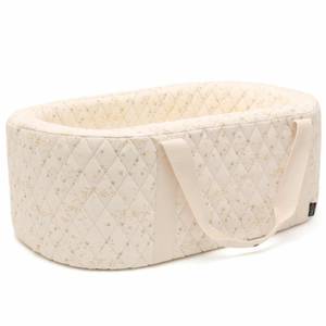 Panier pour bébé Kuko Beige - Fibres naturelles - 43 x 28 x 73 cm