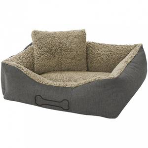 Hundebett GALA Grau - Textil - 58 x 20 x 70 cm