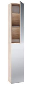 Holz Schuhschrank Spiegel Sipos ll XL Braun - Holzwerkstoff - 30 x 170 x 22 cm